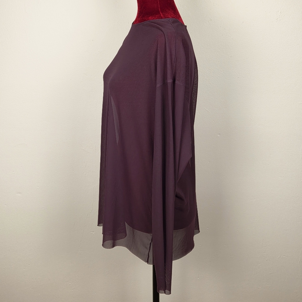 Universal Standard Thames Fog Top - Deep Pansy (Size 14-16) - Picture 3 of 6